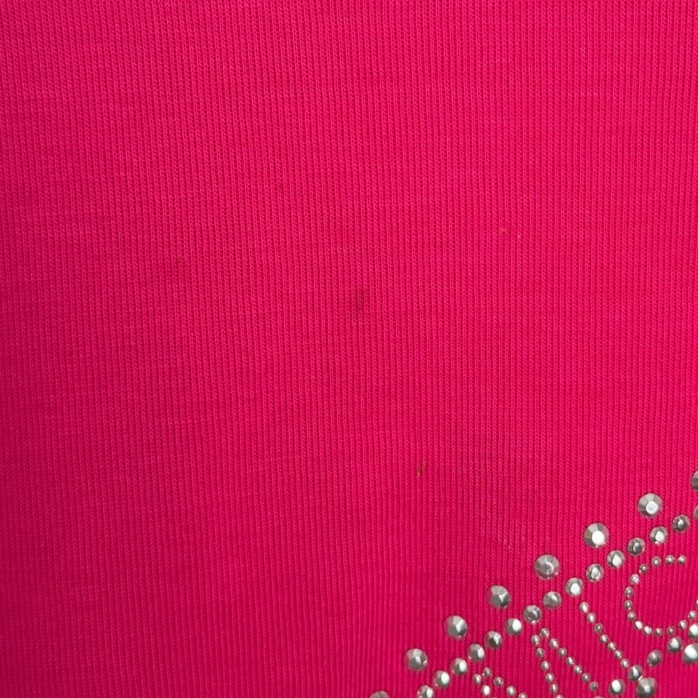 Michael Kors Pink Embellished Logo Cotton Blend Sweatshirt - Picture 5 of 8